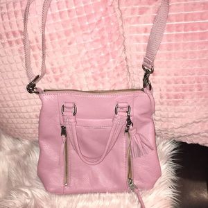 New cross body sak very pretty pastel color